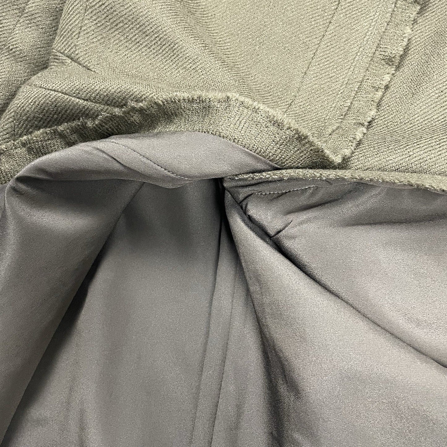 Prada Trench Coat 100% Wool, Size UK 8 | O/S, Green
