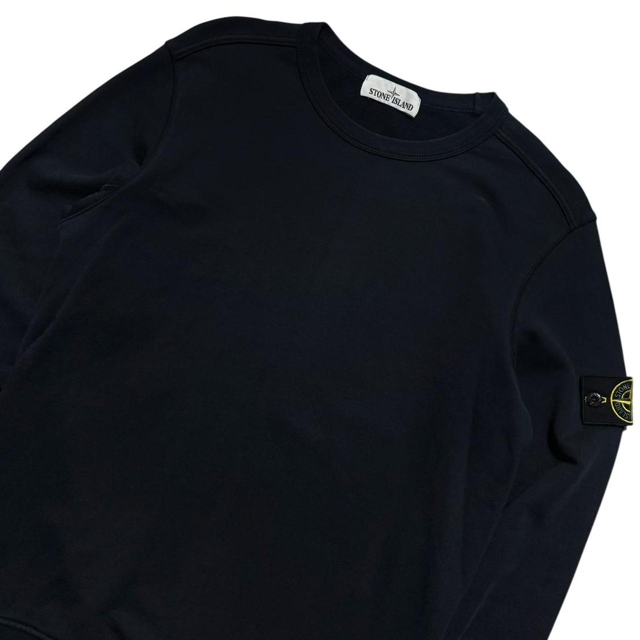 Stone Island Navy Pullover Crewneck