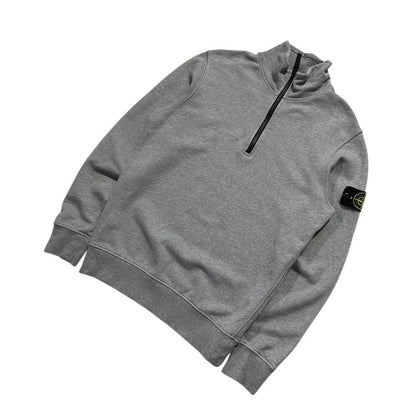 Stone Island Grey Quarter Zip