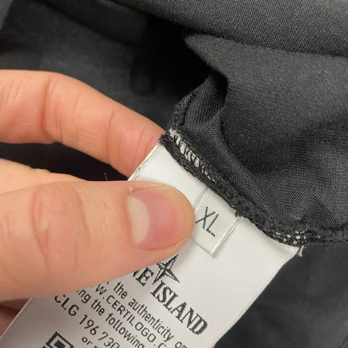 Stone Island Shadow Project Long Sleeve T-Shirt, Size XL | O/S, Black