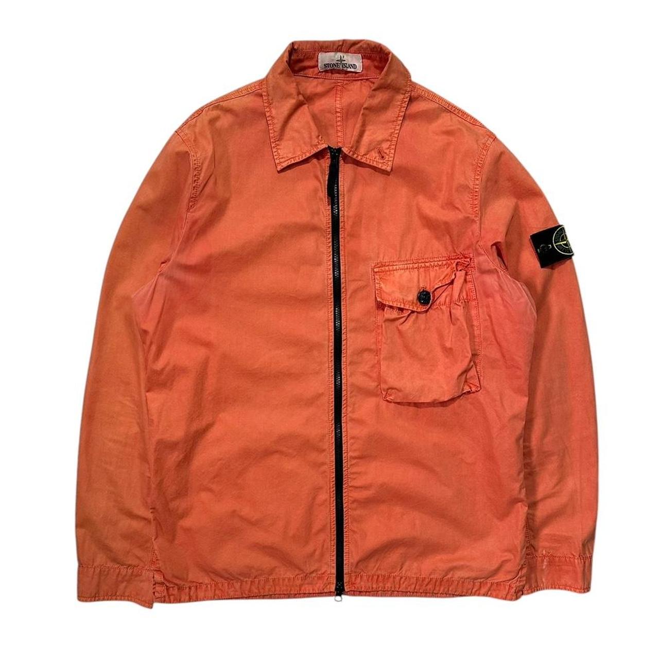 Stone Island Orange Overshirt