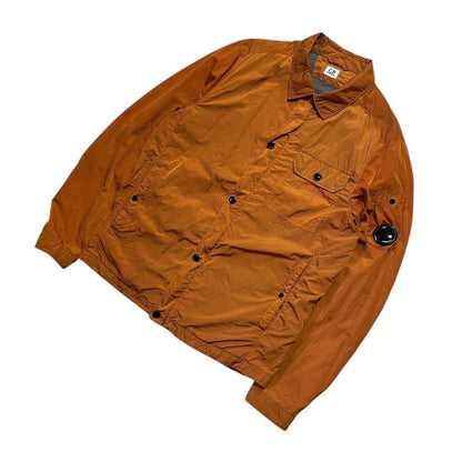 CP Company Orange Chrome Nylon Overshirt