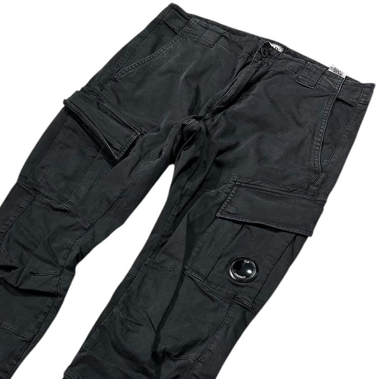 CP Company Black Cargo Bottoms