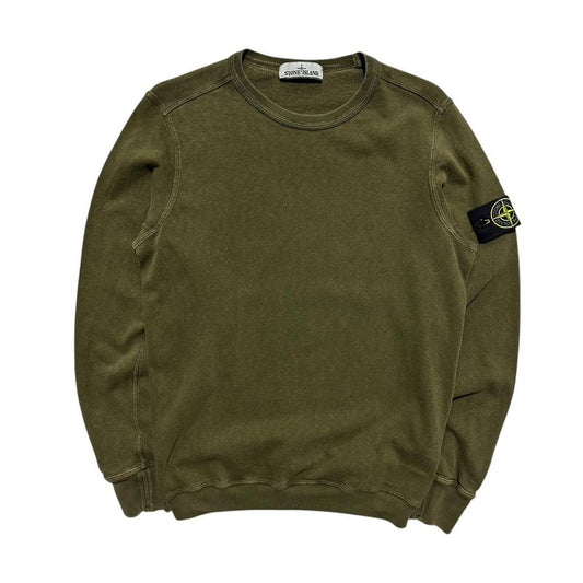 Stone Island Khaki Crewneck