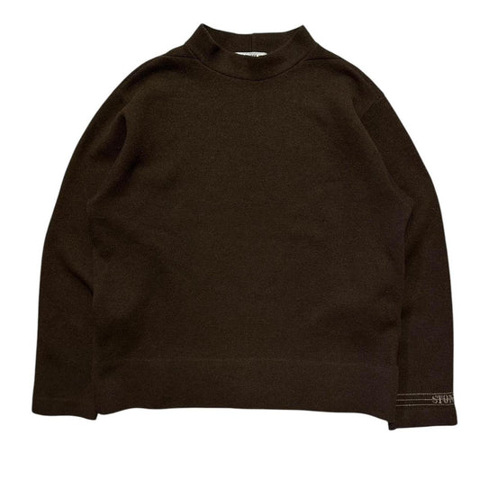 Stone Island Vintage Wool Pullover Sweatshirt