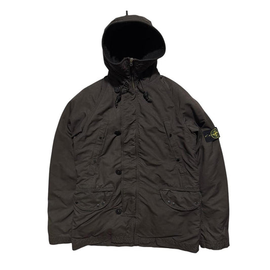 Stone Island Brown Dutch Rope Heavy Jacket