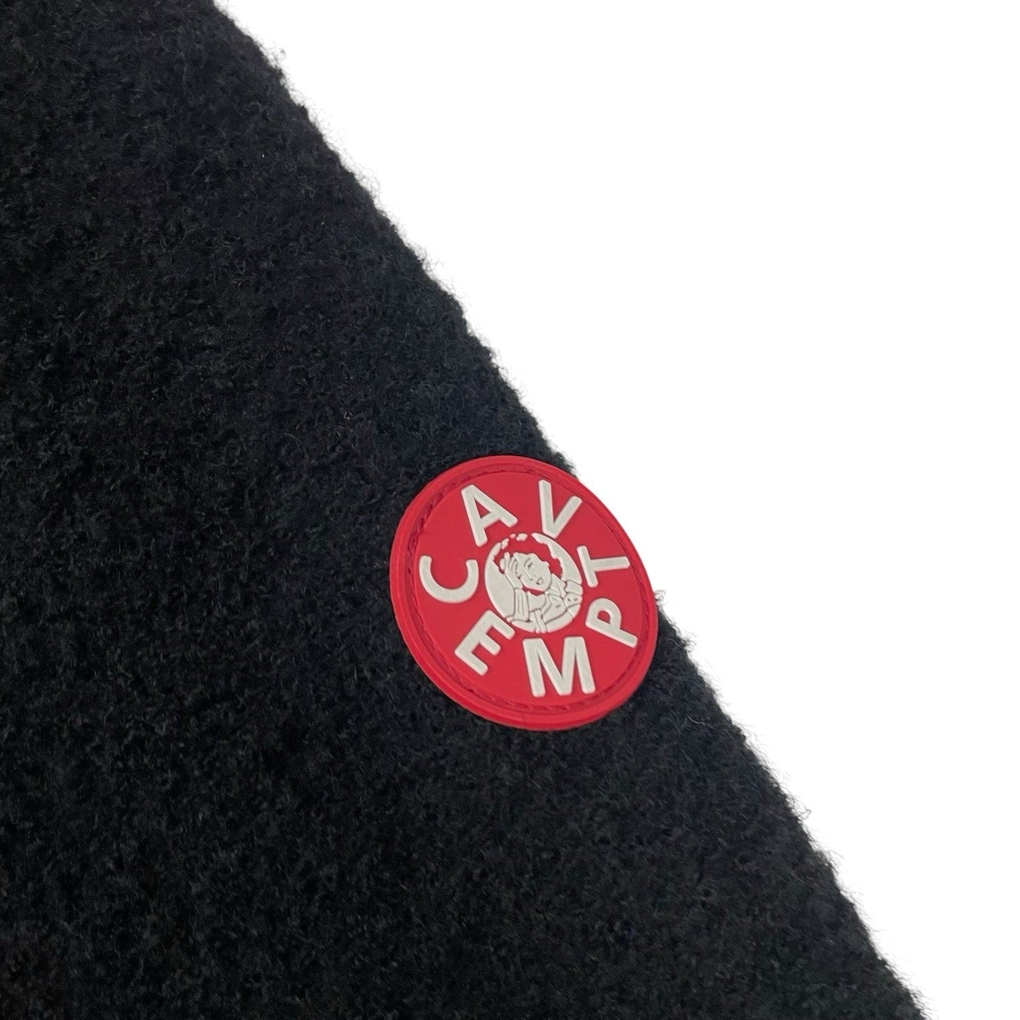 Cav Empt Wool Bouclé Overshirt, Size XL | O/S, Black