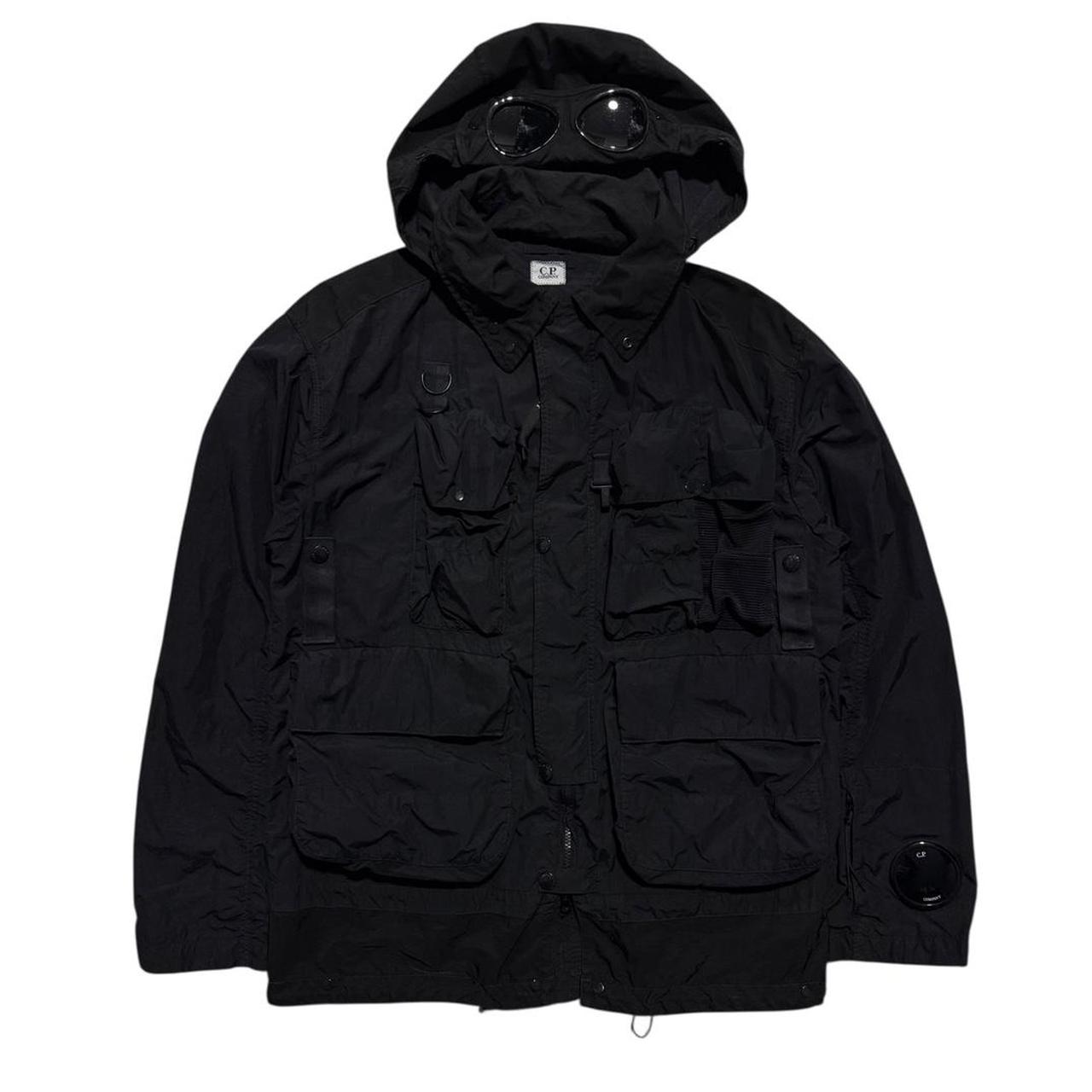 CP Company Mille Miglia 500 Goggle Jacket | Medium, Black