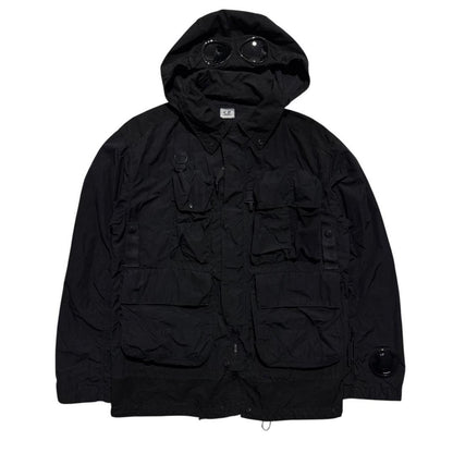 CP Company Mille Miglia 500 Goggle Jacket | Medium, Black