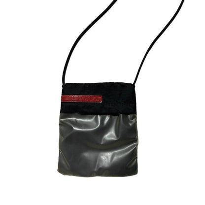 Prada 1999 Opaque Black Side Bag - Known Source