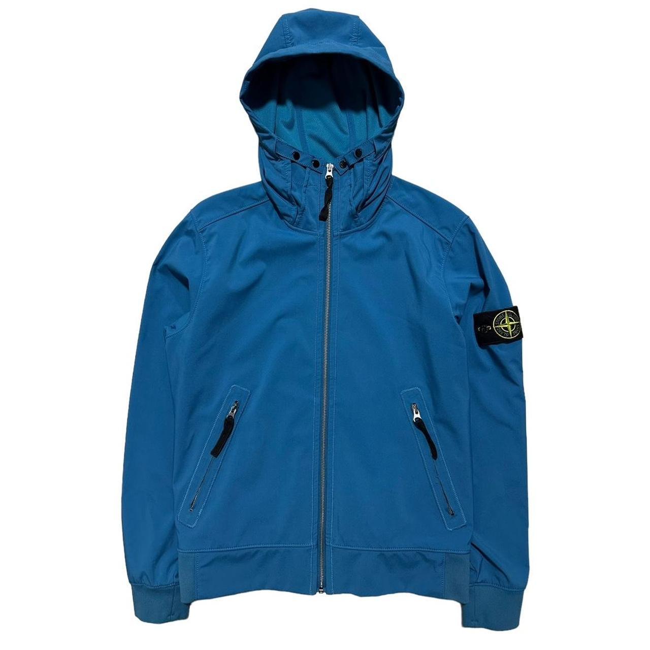 Stone Island Blue Light Soft Shell-R Jacket