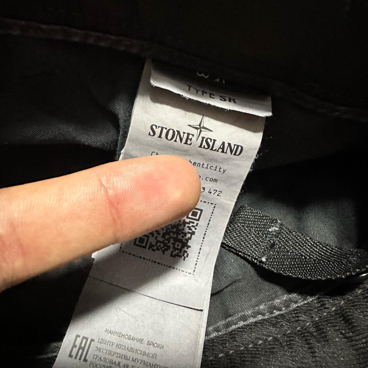 Stone Island Slim Fit Garment Dyed Cargo Trousers