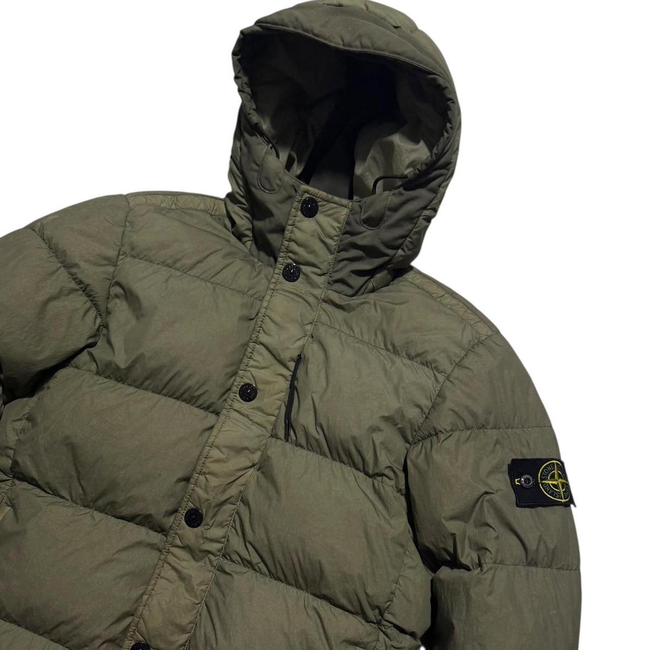 Stone Island Garment Dyed Down Jacket