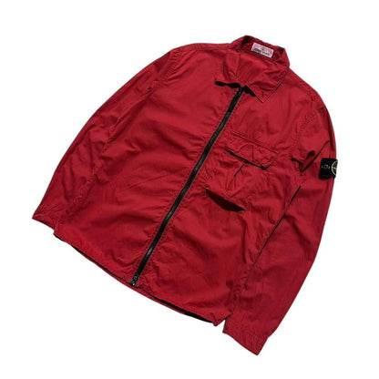 Stone Island Red Overshirt