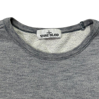 Stone Island Grey/Blue Grain Crewneck