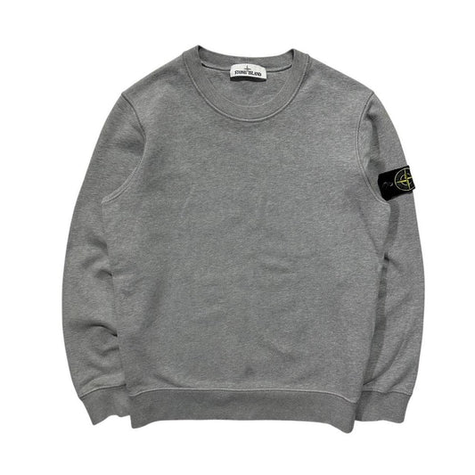 Stone Island Grey Pullover Crewneck