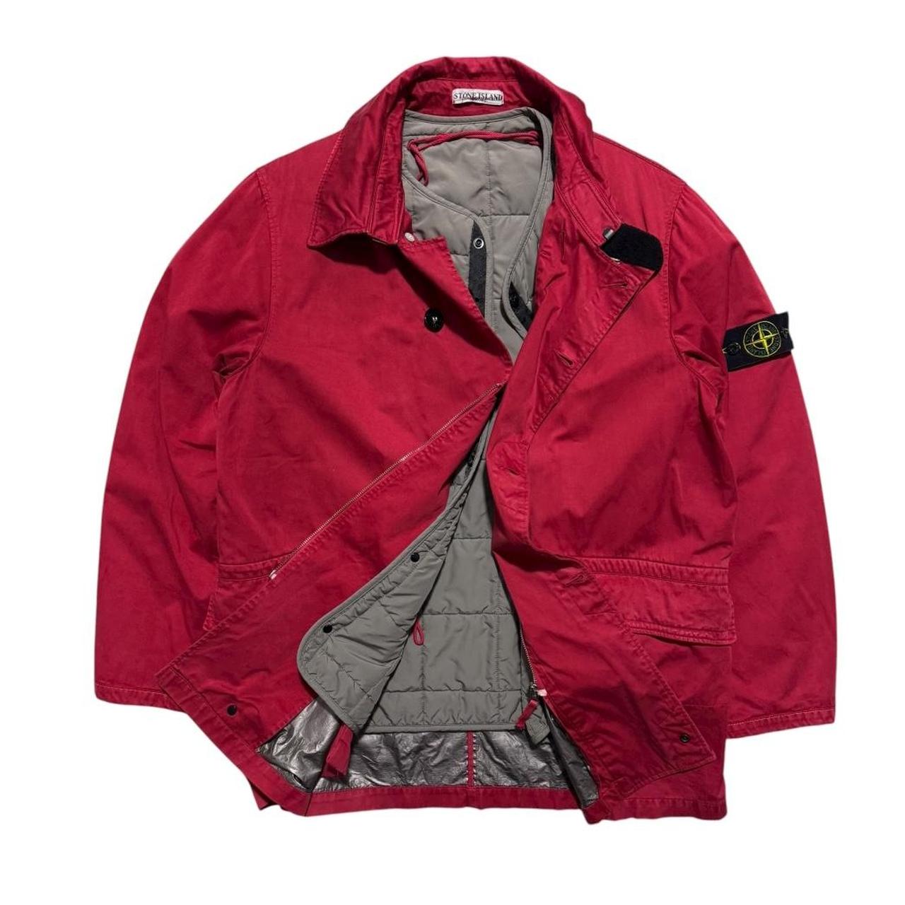 Stone Island A/W 2003 Raso Gommato Jacket