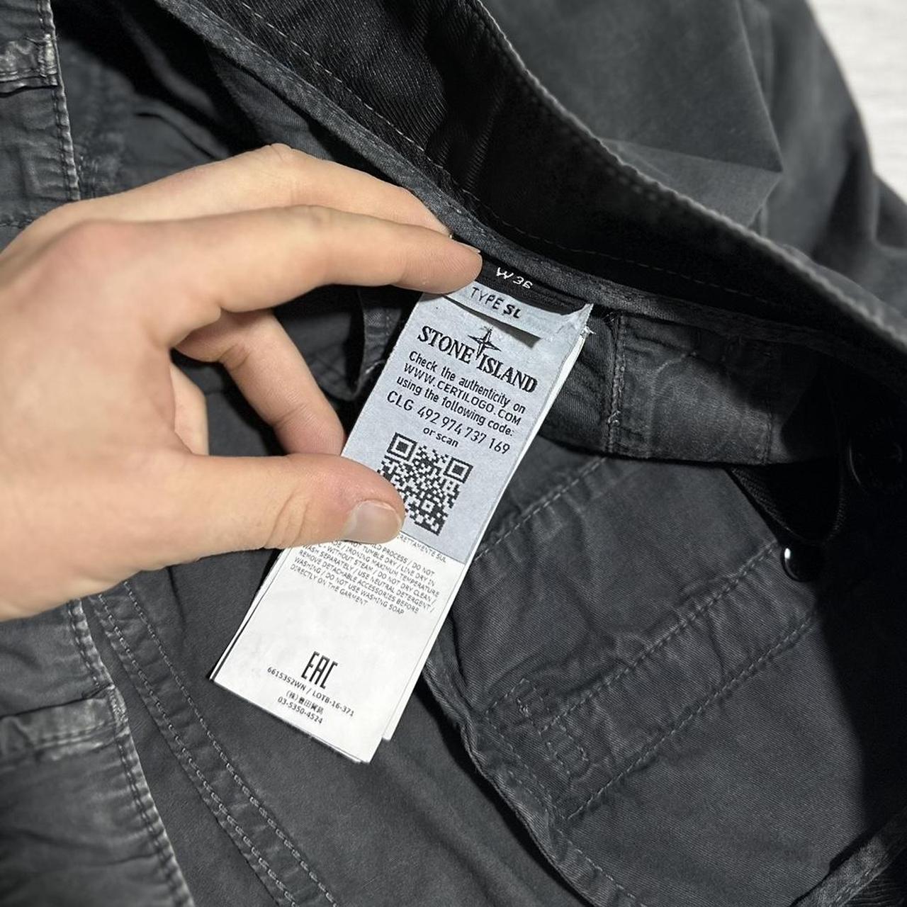 Stone Island Grey Combat Cargos