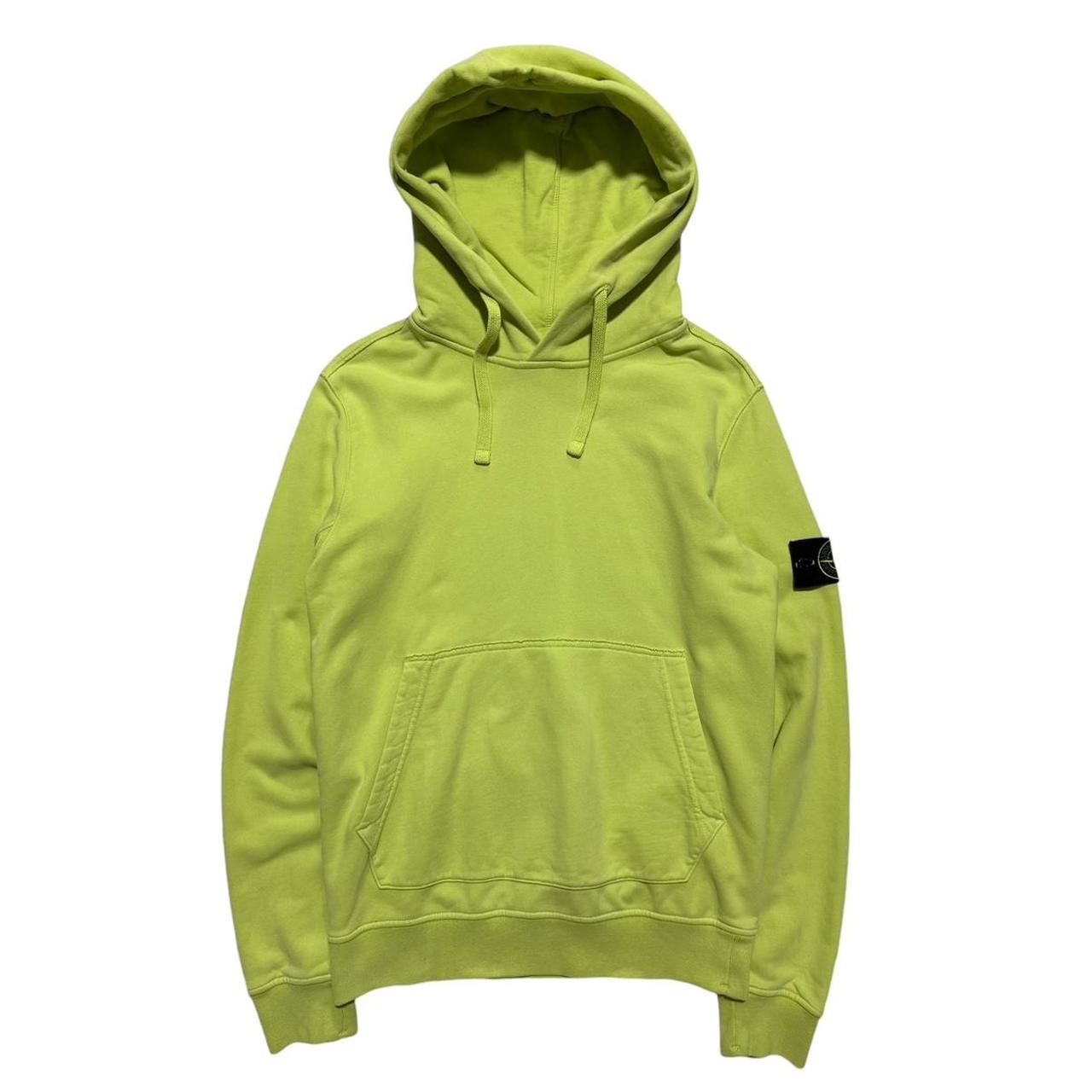 Stone Island Green Pullover Hoodie
