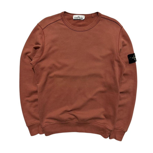 Stone Island Peach Pullover Crewneck