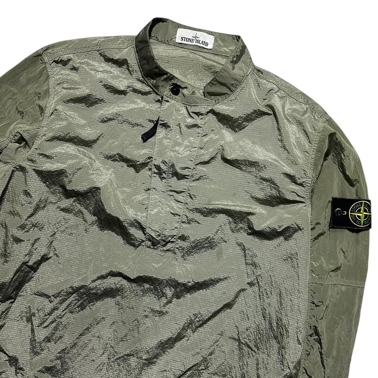 Stone Island Green Nylon Quarter Zip - Known Source