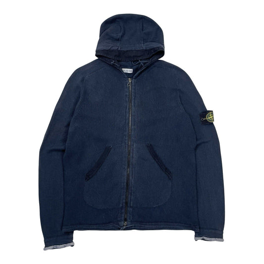 Vintage Stone Island Hoodie, Size Large | O/S, Blue