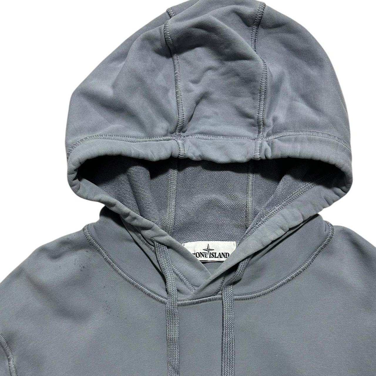 Stone Island Baby Blue Hoodie | XL, Blue