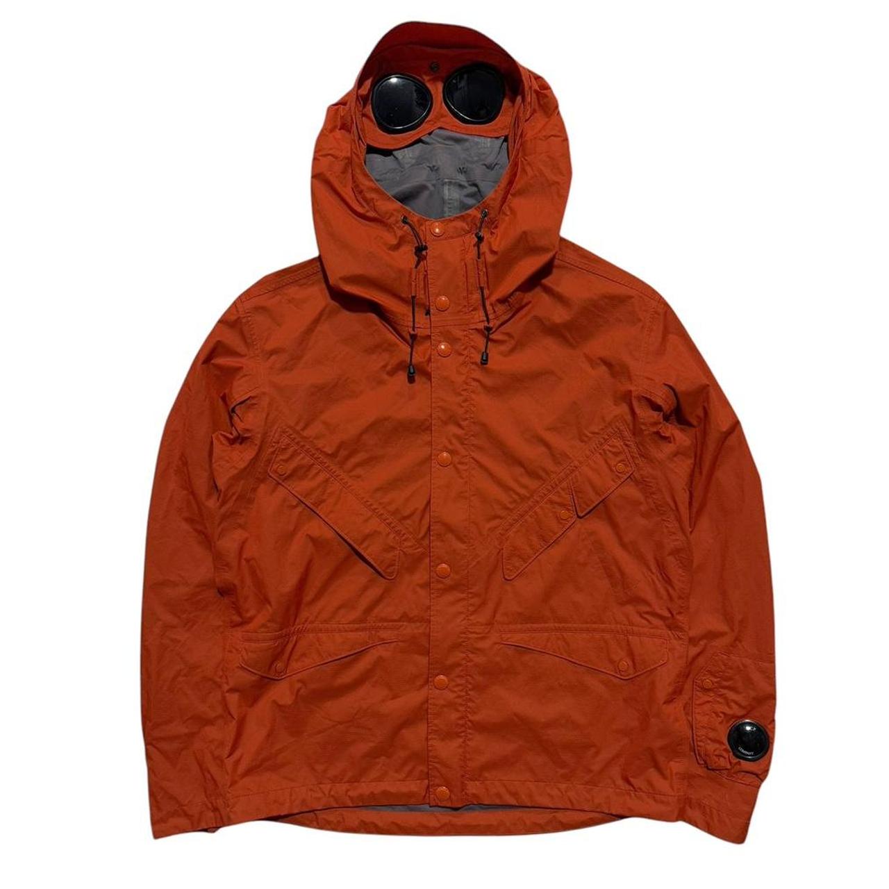 CP Company La Mille Nylon Goggle Jacket | XL, Orange