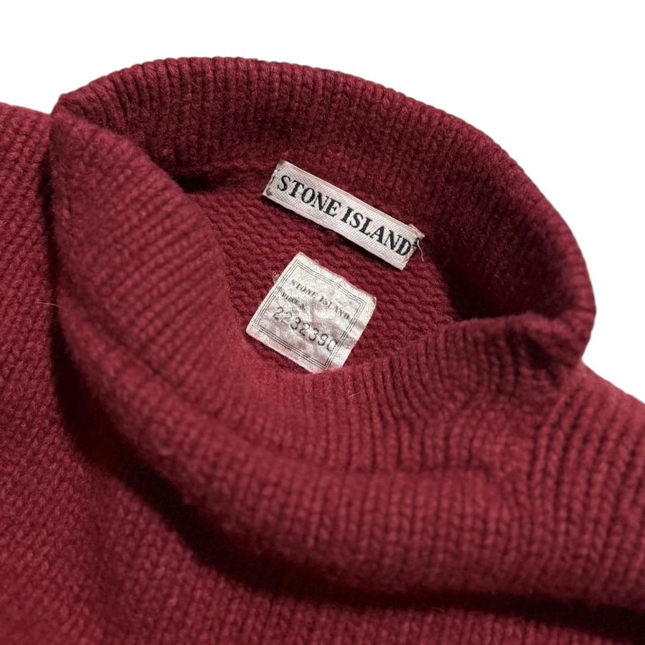 Stone Island 1980's Heavy Knit Jumper