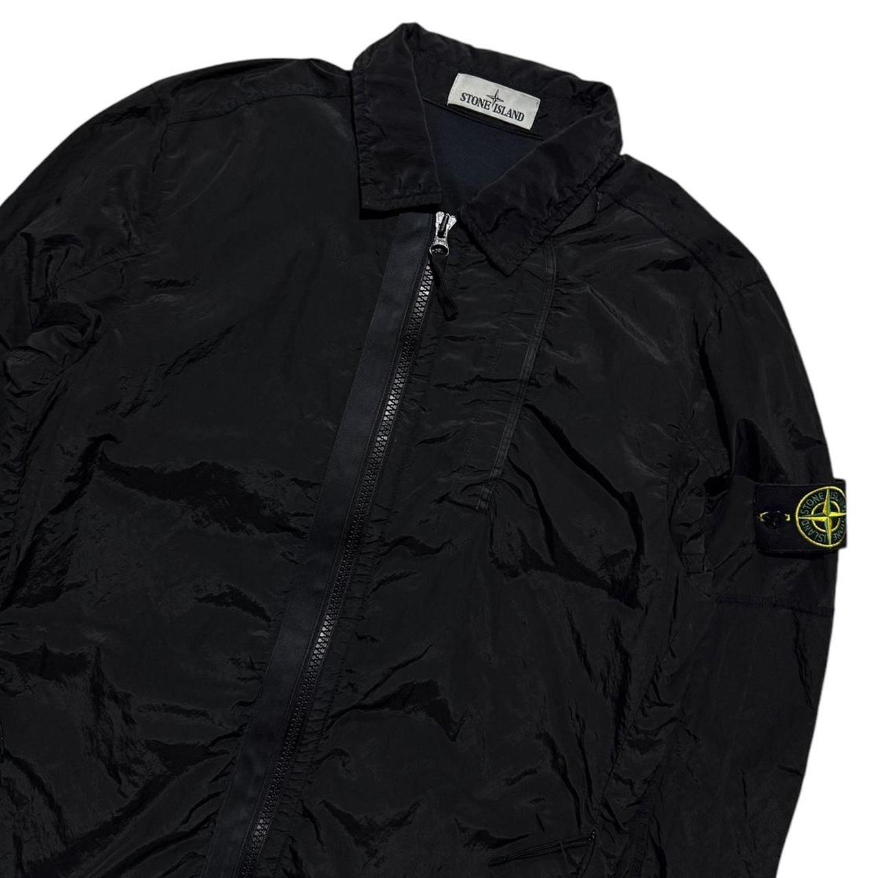 Stone Island Nylon Metal Black Overshirt