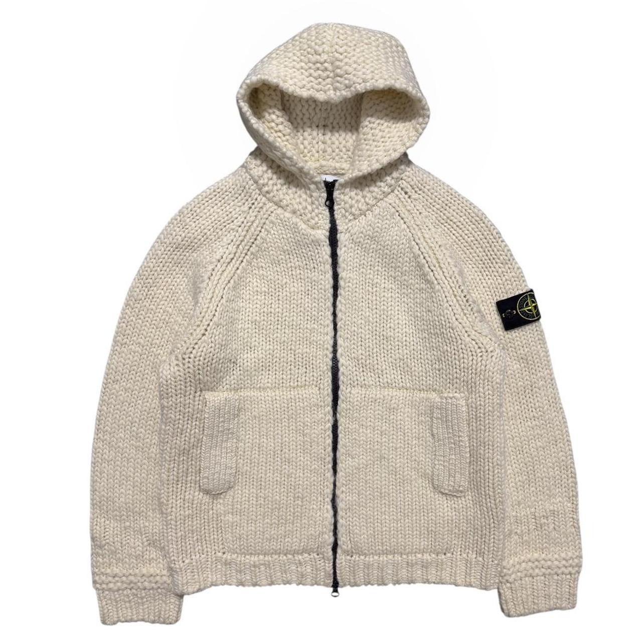 Stone Island Heavy Knit Zip Up