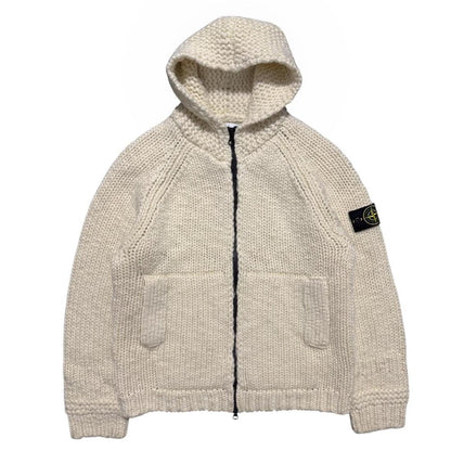 Stone Island Heavy Knit Zip Up