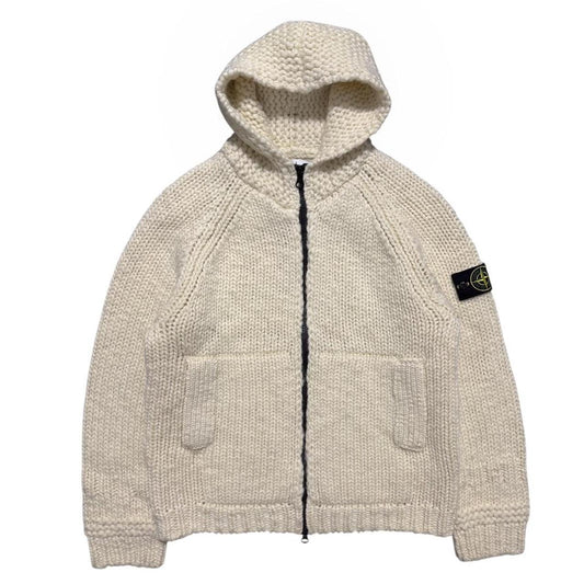 Stone Island Heavy Knit Zip Up