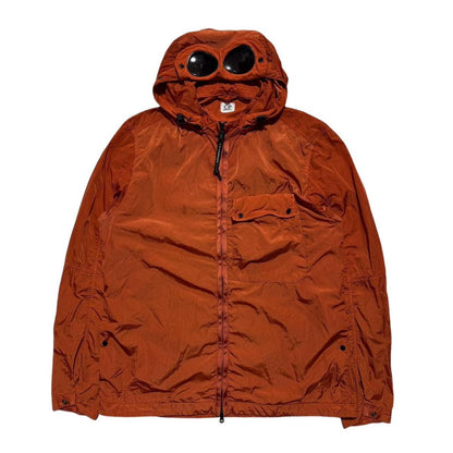 CP Company Orange Nylon Goggle Jacket