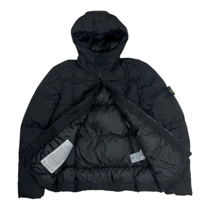 Stone Island Crinkle Reps NY Down Puffer Jacket, Size Large | O/S, Black