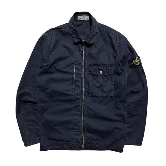 Stone Island Navy Overshirt