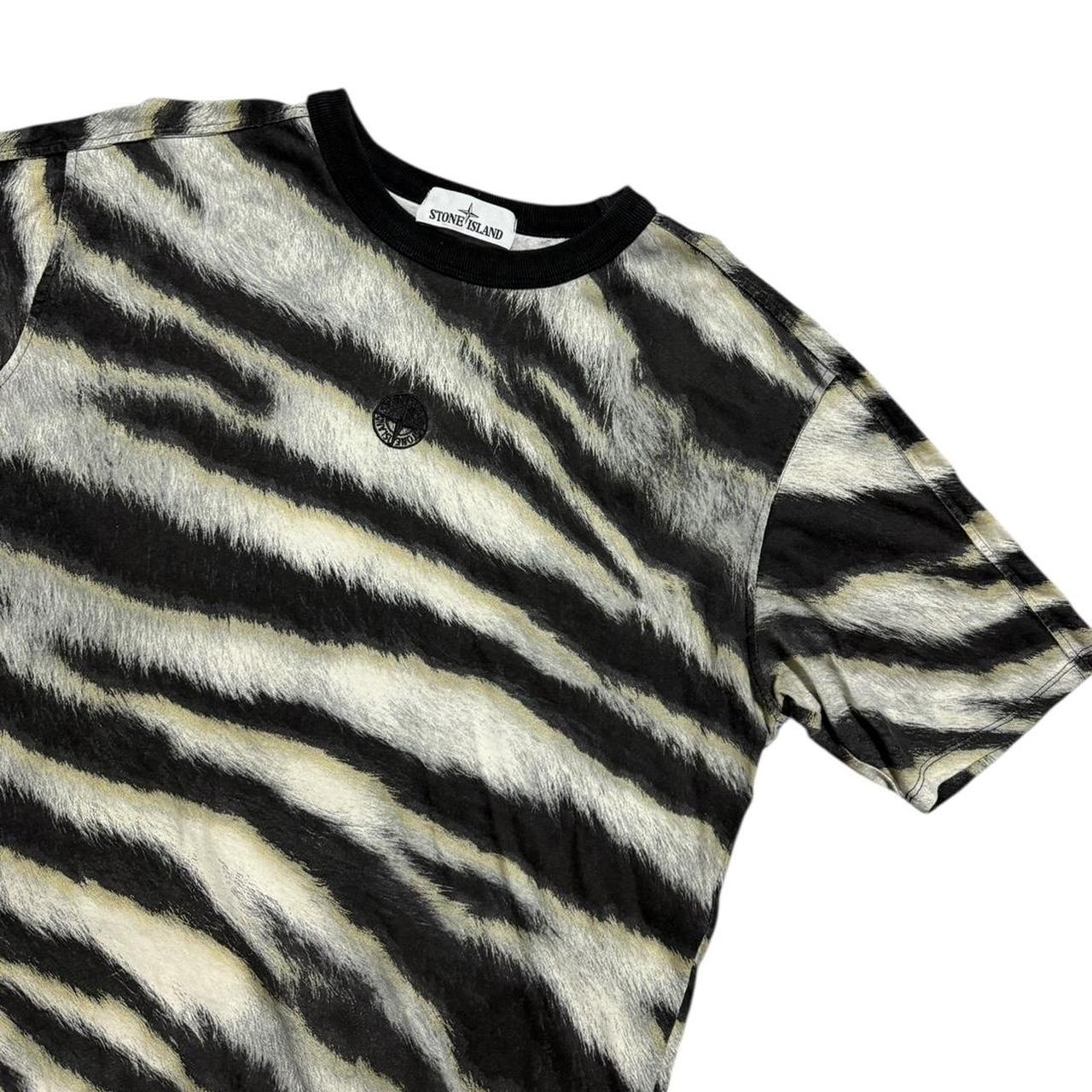 Stone Island White Tiger T-Shirt