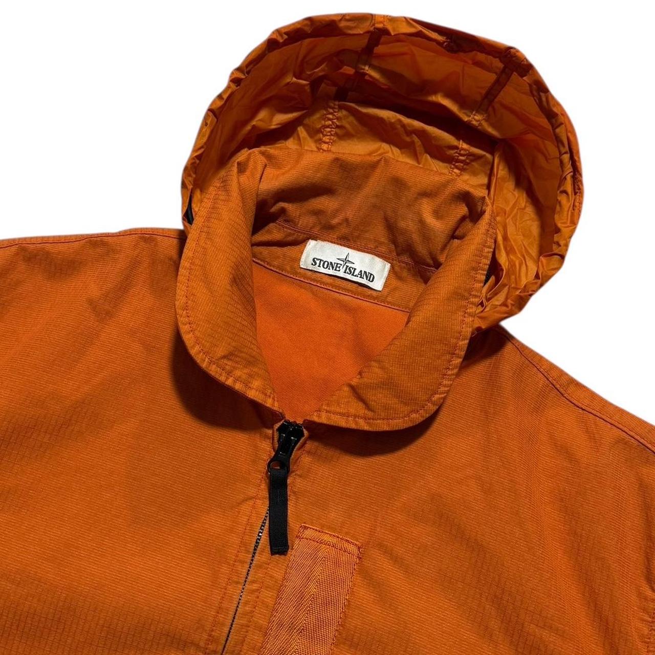 Stone Island A/W 2019 Reflective Weave Jacket | XL, Orange