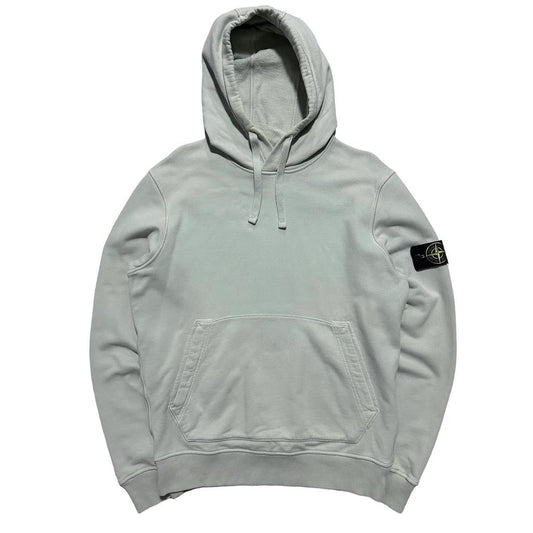 Stone Island Light Blue Pullover Hoodie