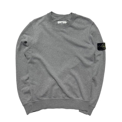 Stone Island Grey Pullover Crewneck