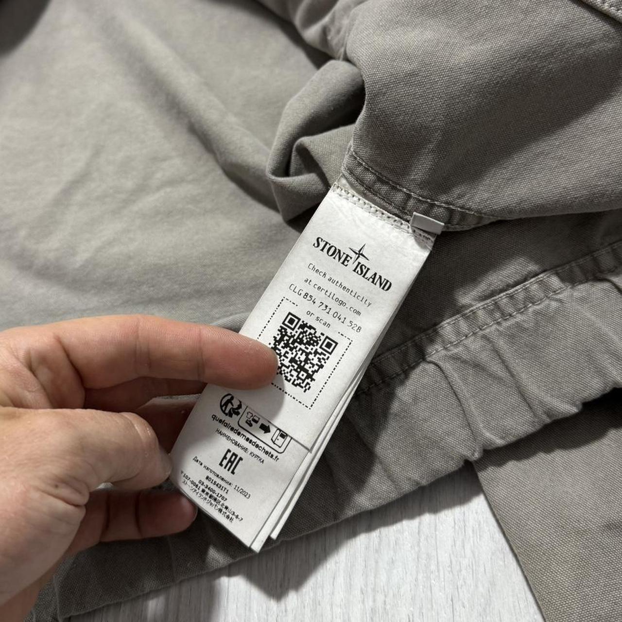 Stone Island Tinto Terra Panama Jacket | Large, Taupe