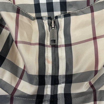 Burberry Nova Check Jacket, Size Small | O/S, Beige