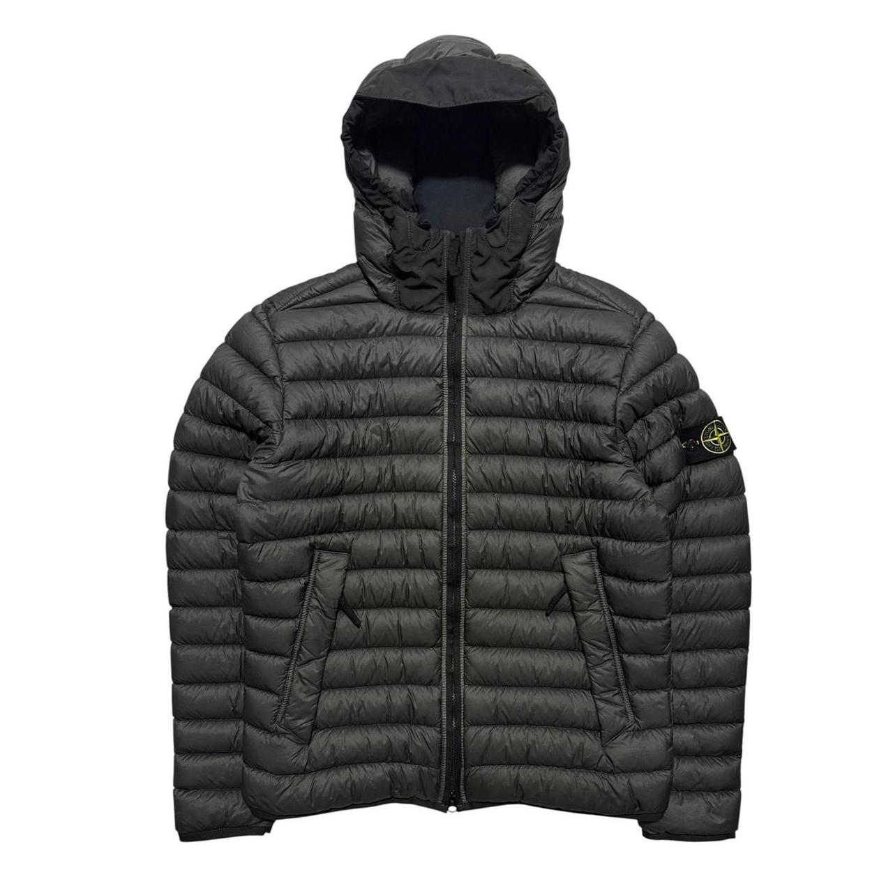 Stone Island Garment Dyed Micro Reps Down Jacket