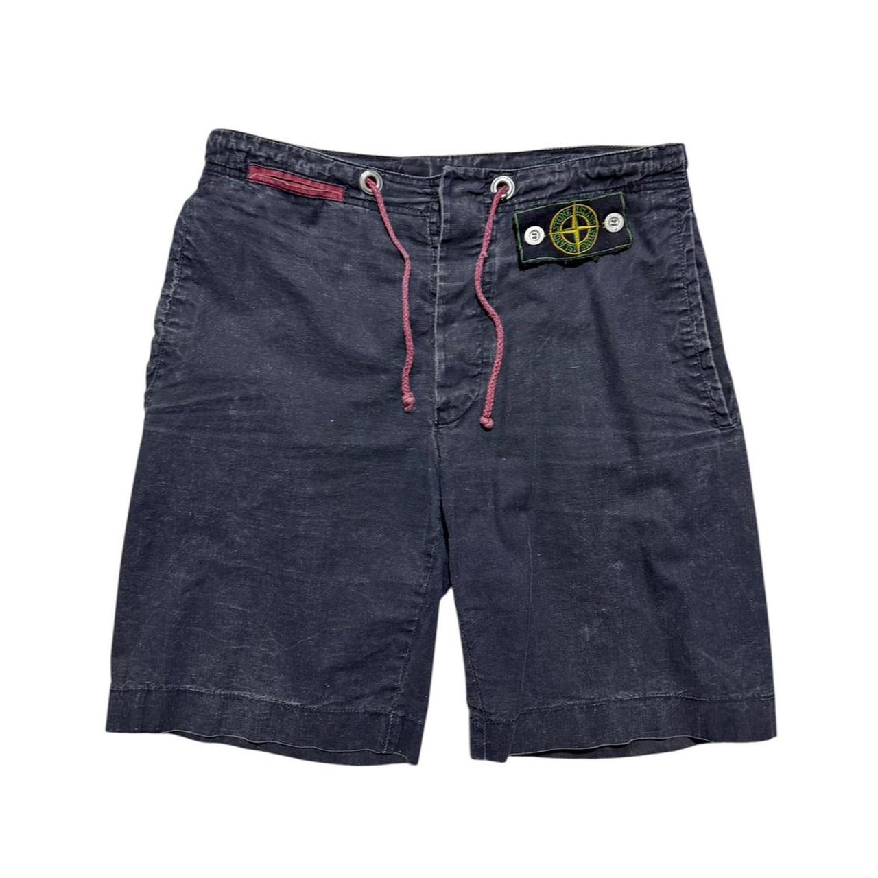 Stone Island Tela Stella 1983 Shorts | Medium, Navy