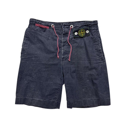 Stone Island Tela Stella 1983 Shorts | Medium, Navy