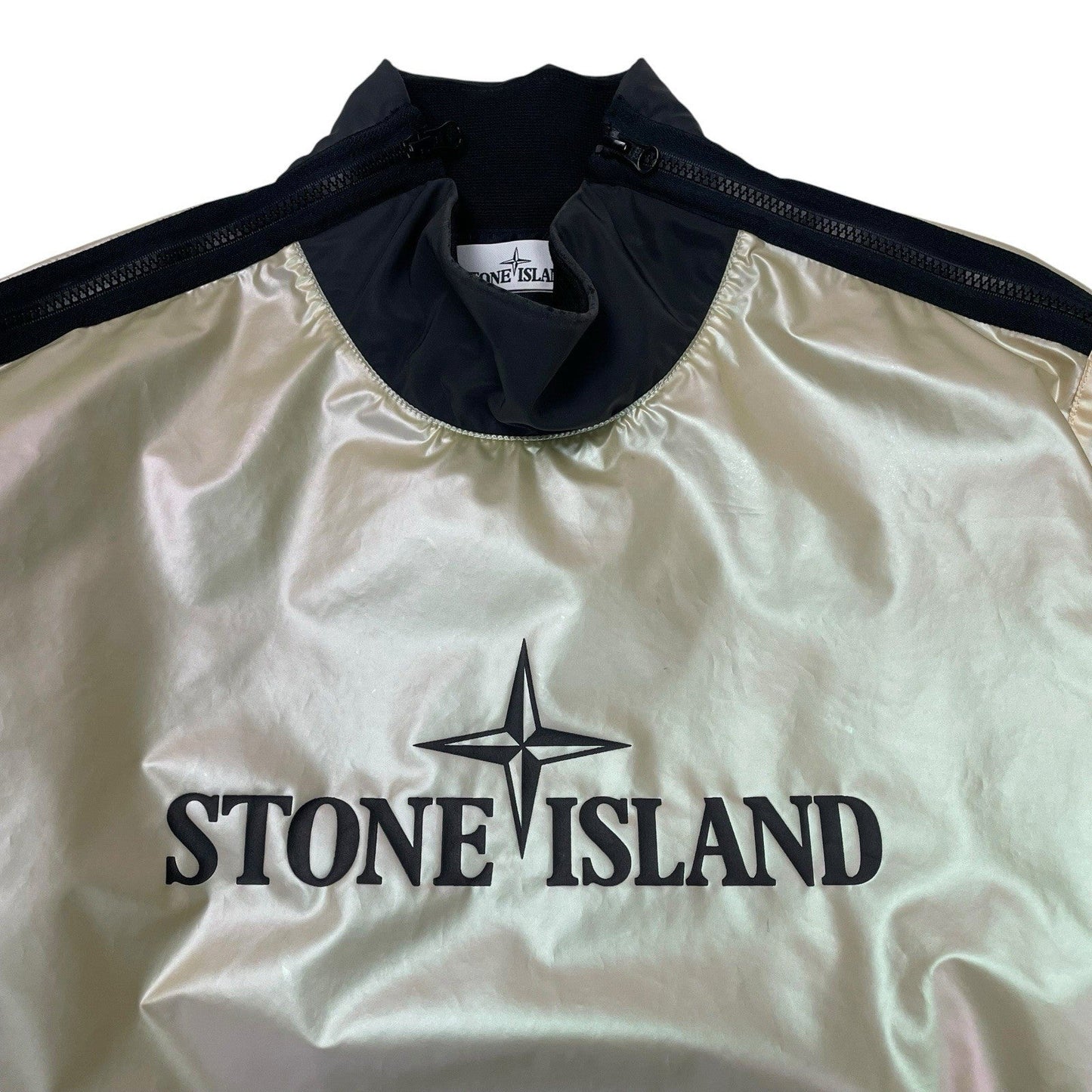 Stone Island Iridescent Coating Tela Reflex Mat Smock, Size Large | O/S, Multicoloured