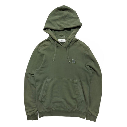 Stone Island Khaki Green Hoodie