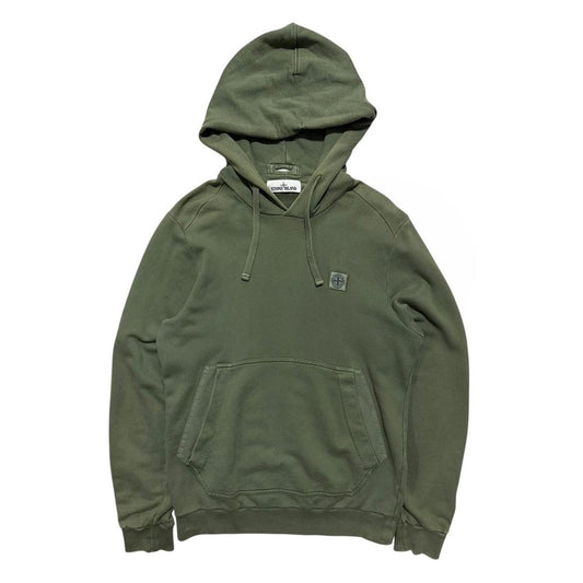 Stone Island Khaki Green Hoodie