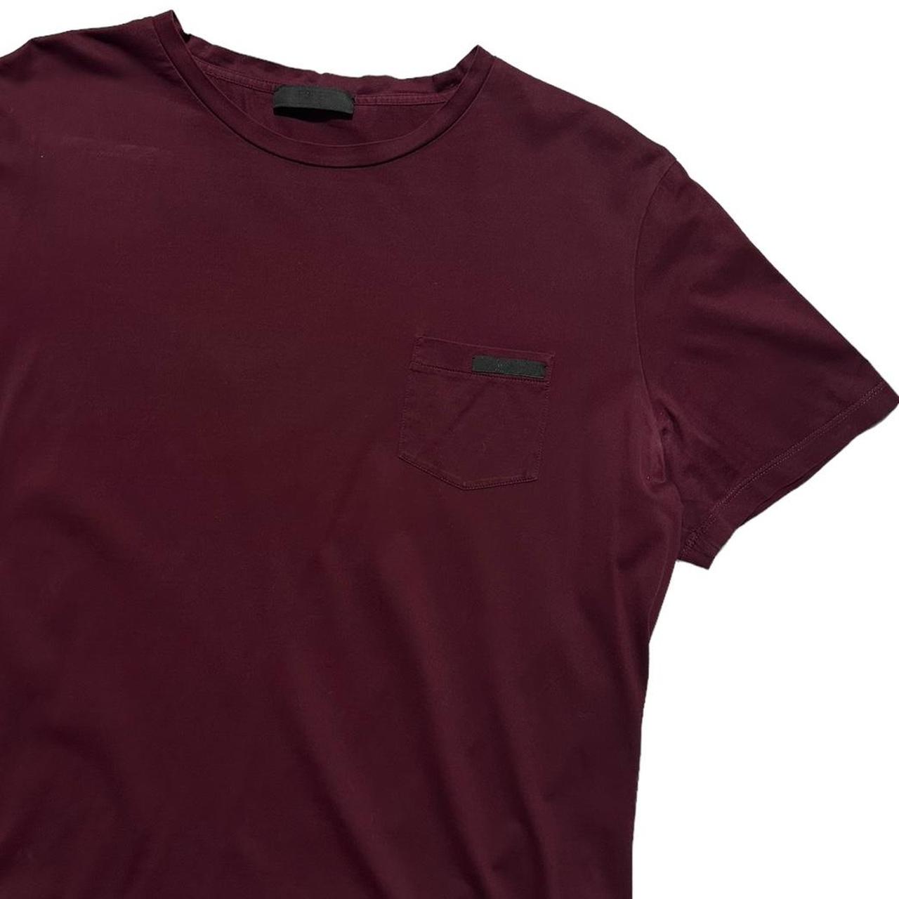 Prada Burgundy T-Shirt