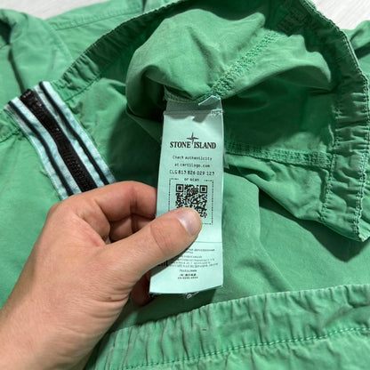 Stone Island Green Double Pocket Overshirt | XXXL, Green